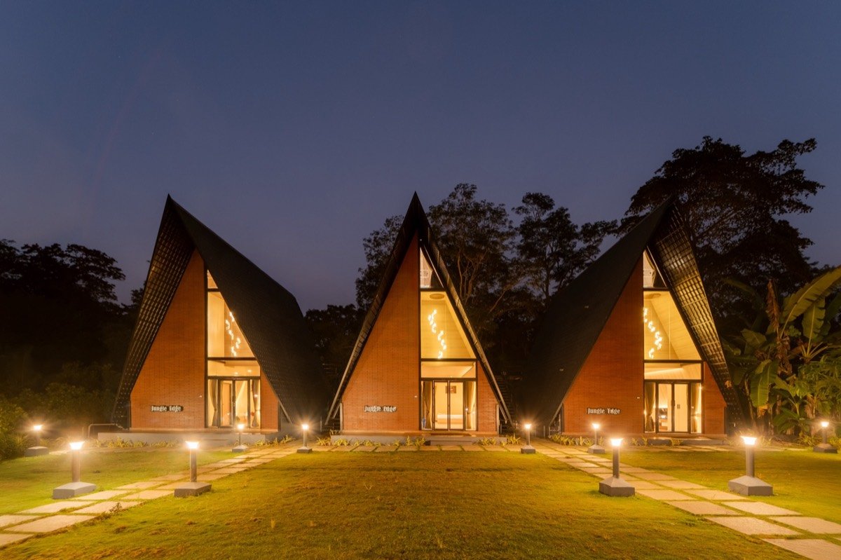 Dandeli camping jungle tent stay with bonfire under the stars